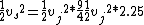 \frac{1}{2}{v_s}^2 = \frac{1}{2}{v_j}^2 * \frac{9}{4}\frac{1}{2}{v_j}^2 * 2.25